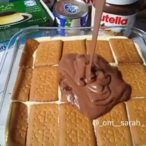حلى طبقات بالنوتيلا