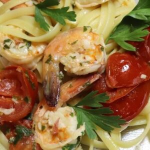 لينجويني بالجمبري – Shrimp linguine