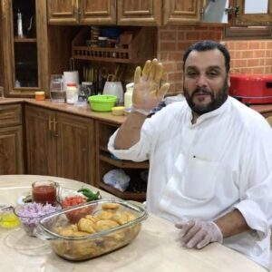 كبسة دجاج حمرا