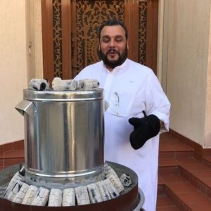 دجاج مشوي في تنور القصار