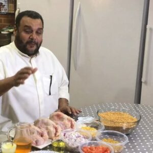 مجبوس دجاج على البرغل
