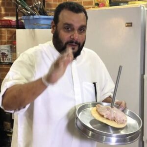 شورما على السيخ بالفرن