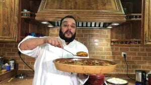 فطيرة مصقعة اللحم
