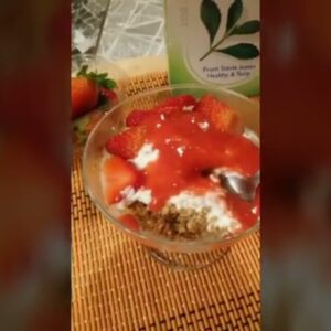 صوص الفراولة بدون سكر