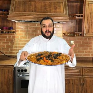 محروق صبعة على خبز التنور