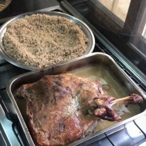كتف محشي بالطريقه اللبنانيه