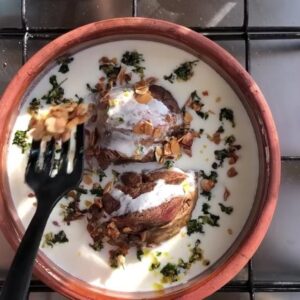قوزي باللبن