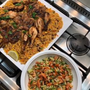أرز مكسيكي اللي صار كبسه بعدين