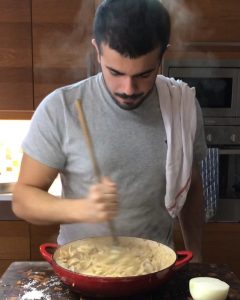 باستا فيوتيشيني بالفقع والدياي لذيذة جداً الفقع عجيييب