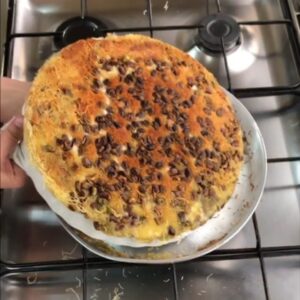 كنافة رشة فستق الملكيه