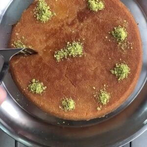 كنافه ناعمه بالقشطه