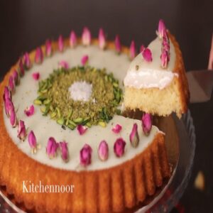 كيكة البسبوسة بالمحلبيه