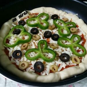 البيتزا المحشيه