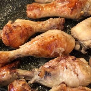 رز عدجاج مع بطاطا وبازيلا
