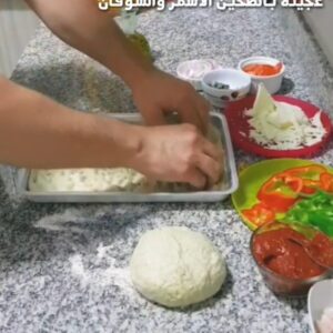 《عجينة بالطحين الاسمر والشوفان》
