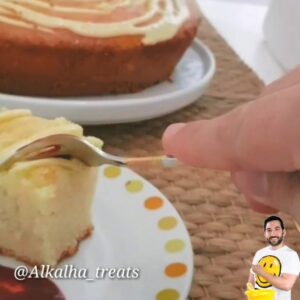 《كيكة فانيلا بالجبن》