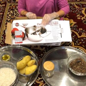 كبة بطاط مع العيش بطريقتي