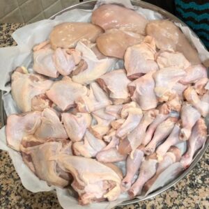 دجاج بالقصمات
