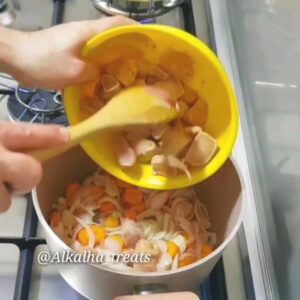 《كبسة دجاج شيش طاووق》