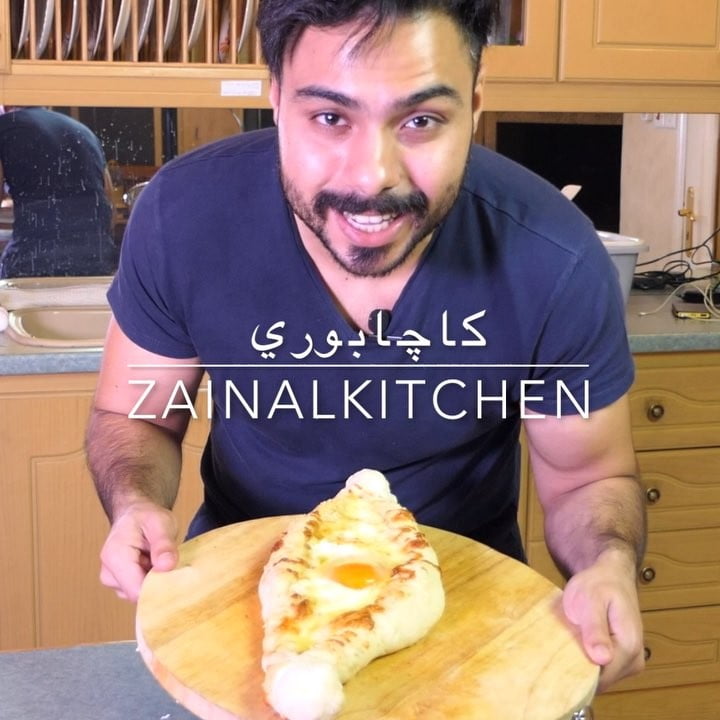 خاچابوري - وجبه من دوله جورجيا   Kachapuri - gerogian cuisine ...   لا تقولون ال
