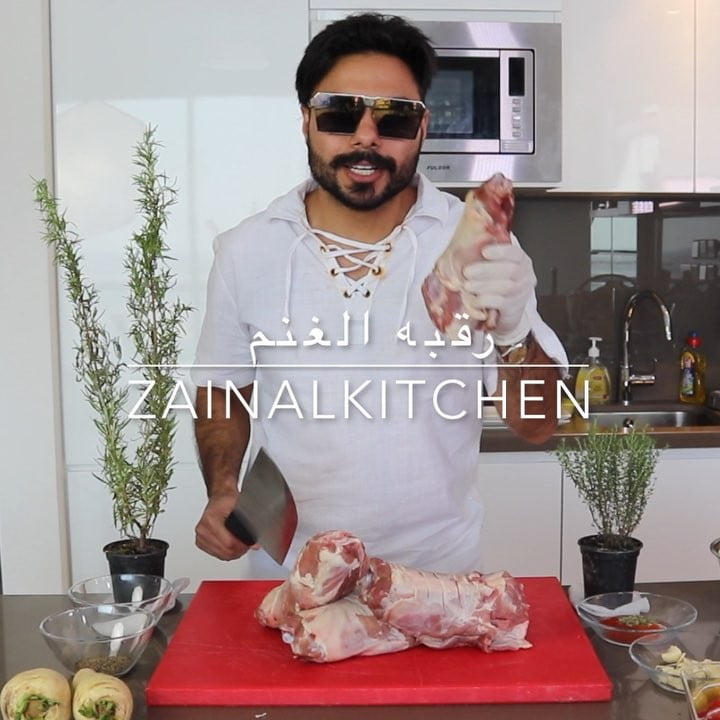 رقبه غنم مطهو ببطء لمده ٦ ساعات  Braised Lamb Neck For 6 Hours. المقادير مفلل وي