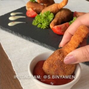 أفخاذ الدجاج المحشيه