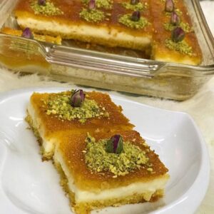 بسبوسه محشيه قشطه