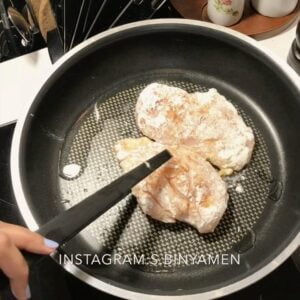 دجاج بكريمه الفطر اللذيذه