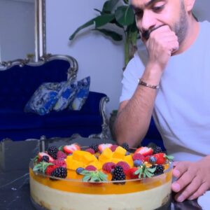 كيكه المانجا البارده