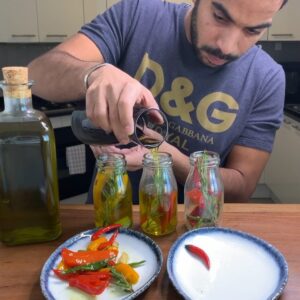 Spicy Garlic Olive Oil