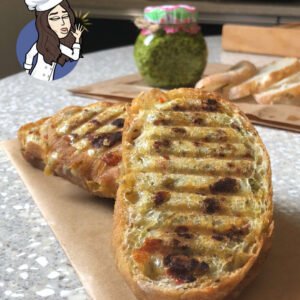 سآندويتش لذيذ بصوص البيستو