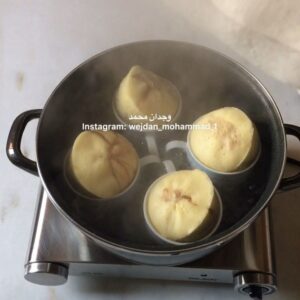 كيك بالقدر بدون فرن