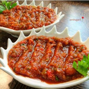 سلطة المشاوي التركيه الحاره