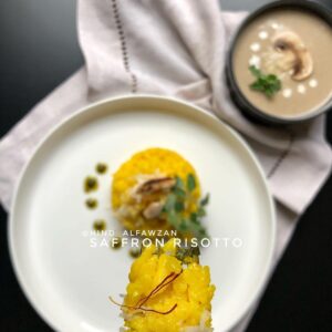 ريزوتو بـ”بالزعفران”