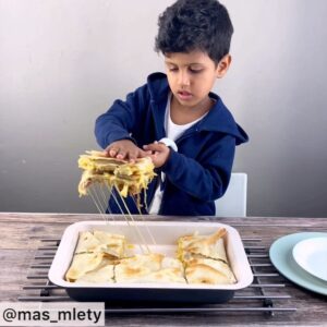 صينية برجر بالتورتيلا