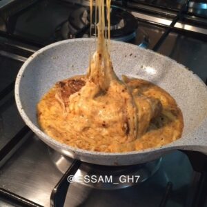 دجاج بالجبن