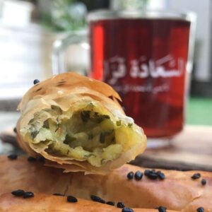 أصابع الجلاش بحشوة البطاطس المهروس