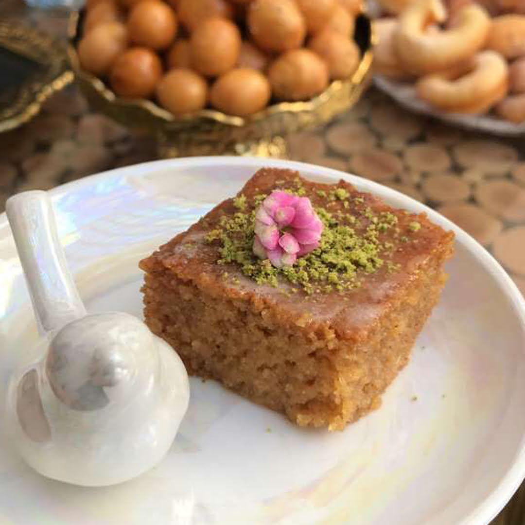 | بسبوسة الحليب المحموس الفخمه |
كوب سميد خشن أو وسط مو مشكله أهم شيء مايكون الن