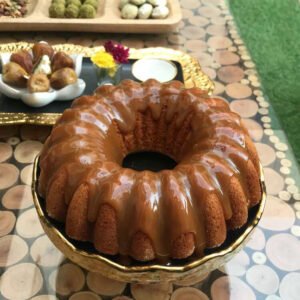 كيكة السميد مع دبس التمر