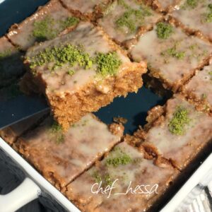البسبوسة السمراء