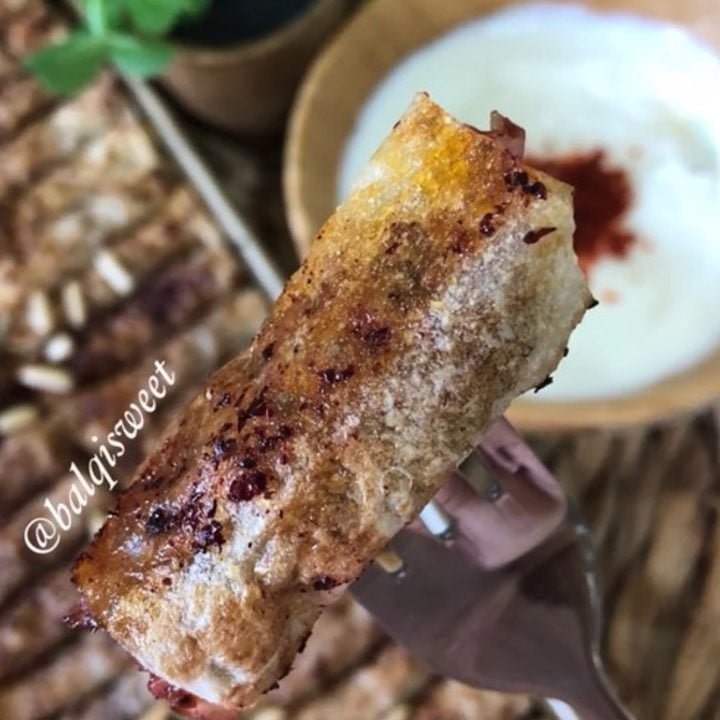 ميني مسخن
الرقاق المستخدم رقاق الصاج الخفيف
للحشوه :دجاج1000g اسلقها ببهارات ص
