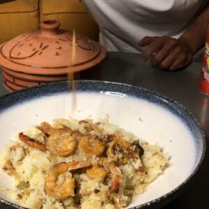 Olive Oil Shrimp Rice