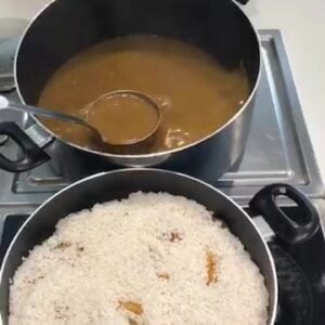 مقلوبة الدجاج بالرز المصري