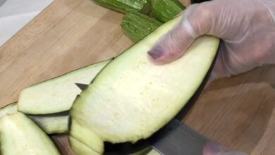كلوب سندويتش طبق نباتي .
باذنجان وكوسا مشوي
شرايح التوست الضعيفه اول مره اجربها