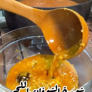 شوربة الشوفان باللحم