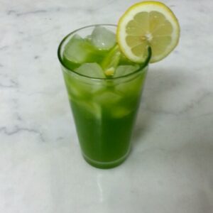 نعناع وشاي اخضر مثلج