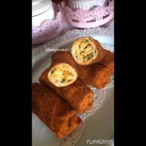 رولات الدجاج