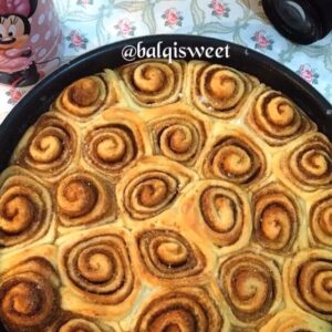 سينابون بالحليب الحار