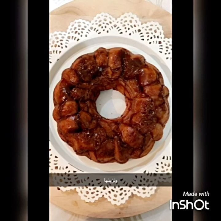 منكيز بريد وصفة من المطبخ الامريكي
المقادير(١)
للكراميل:
٥٠غ زبده
نص كوب كريمة