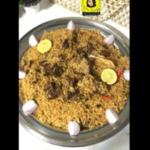 الكبسه الحمراء بالحم